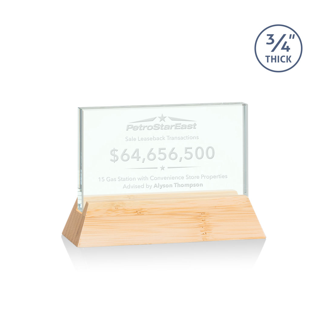 Walkerton Award - Jade/Bamboo (Horiz) 5