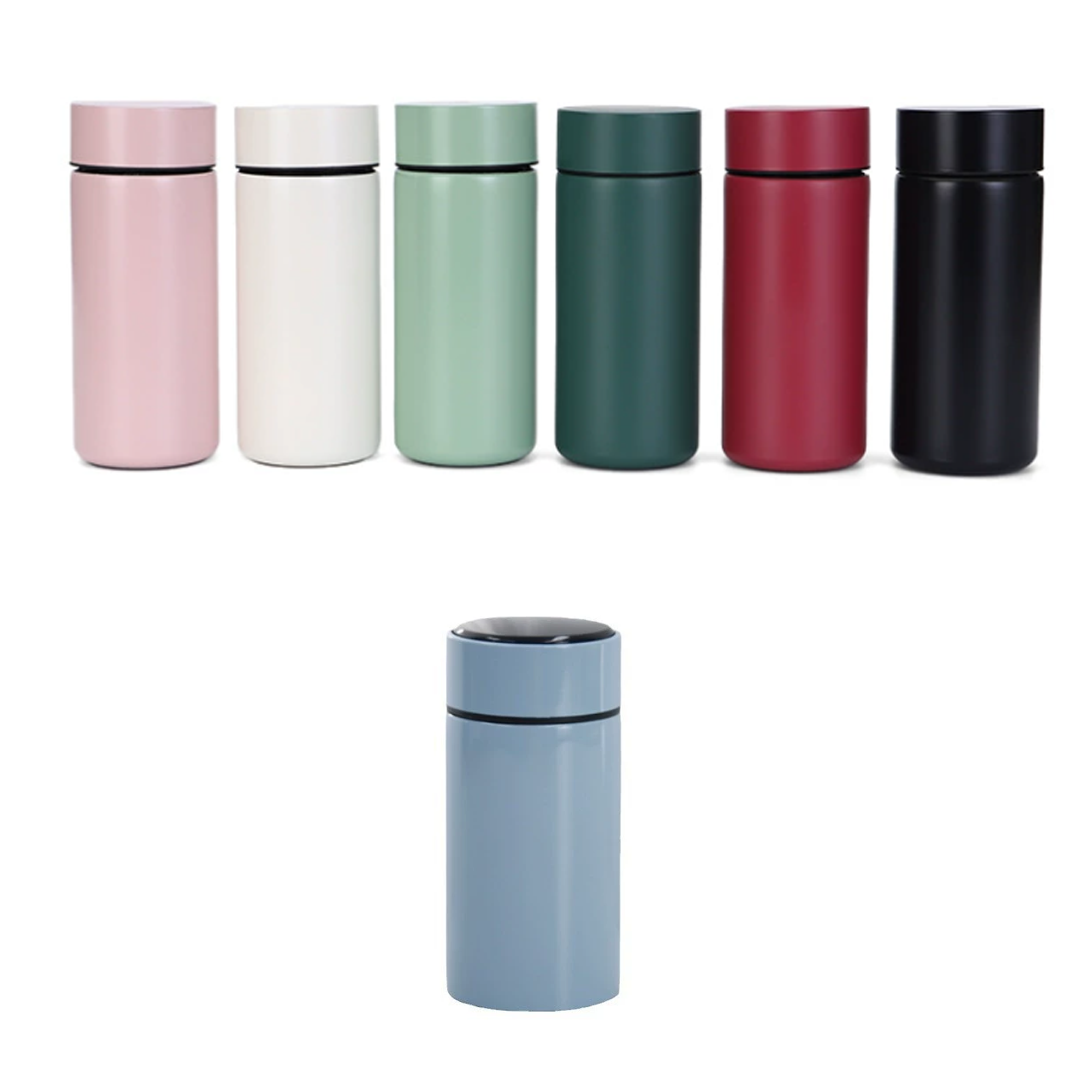 Smart 6.8 Oz Portable Temperature Display Thermos Bottle Custom 2