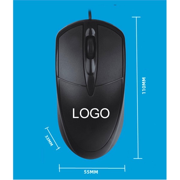 Wired USB Computer Mouse 2