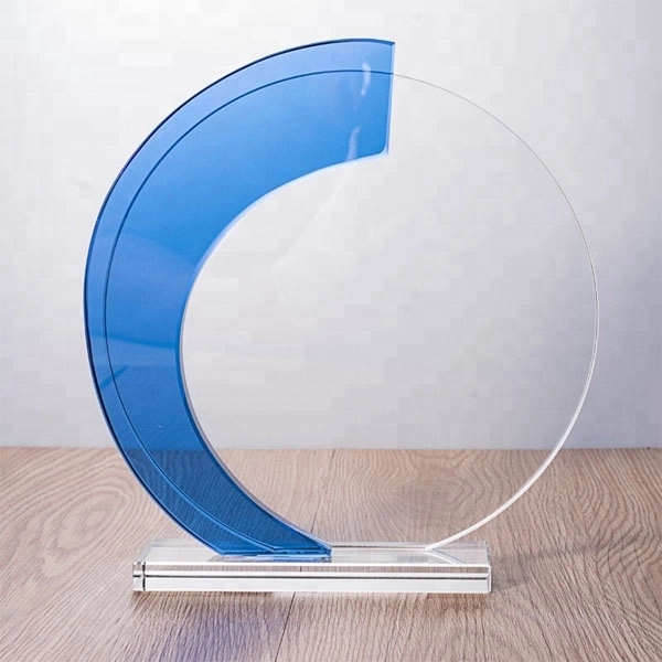 Custom Cystal Glass Trophy Award 3