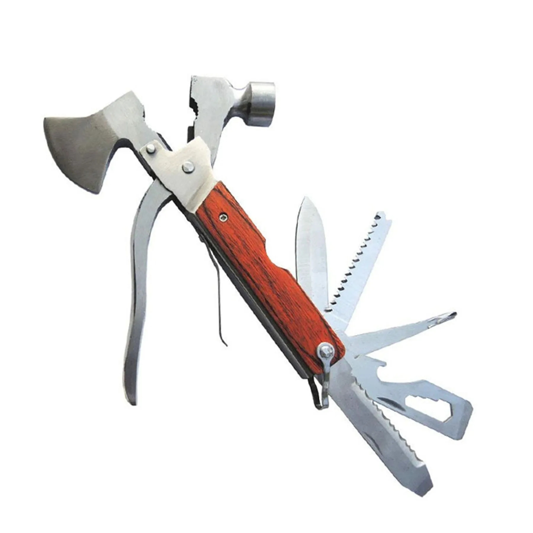 18 In 1 Survival Compact Hatchet Multi Tool 3