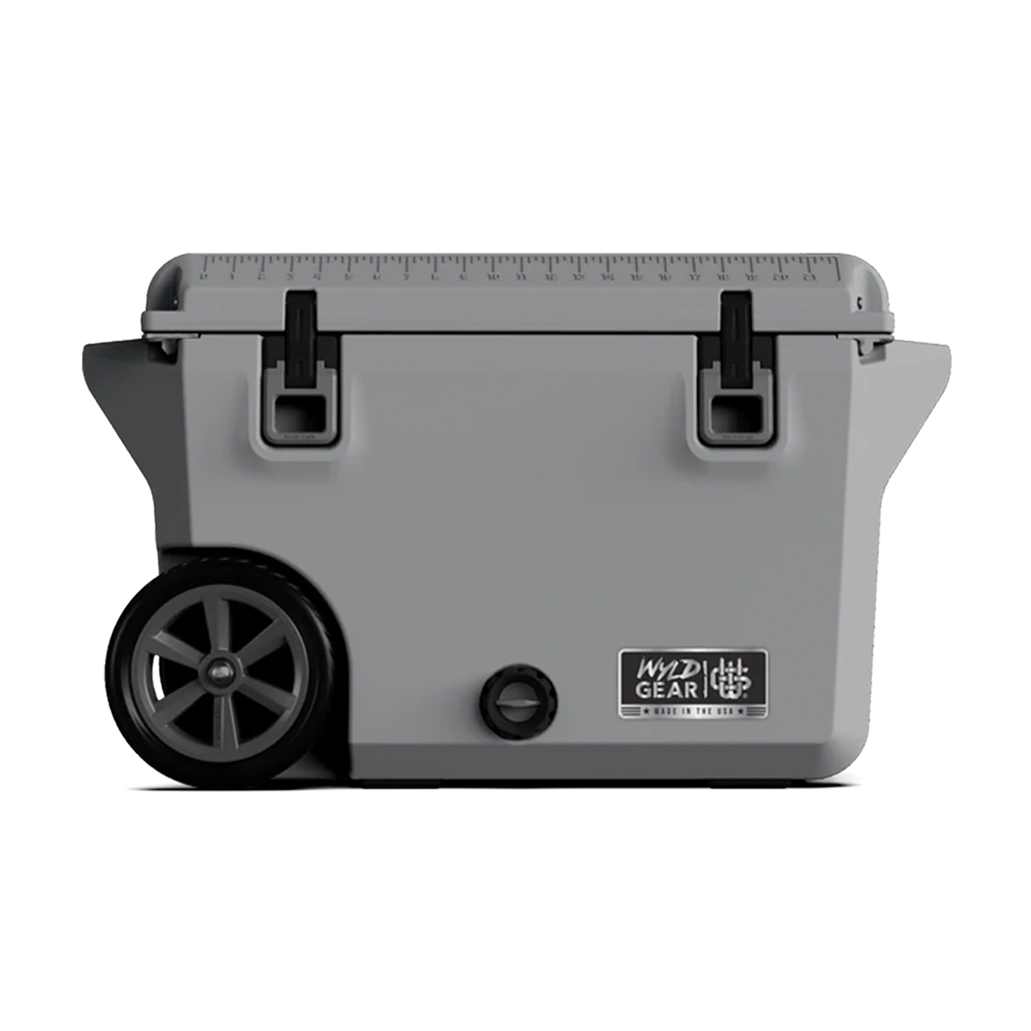 50 QT Wyld Gear® USA-Made Wheeled Hard Cooler Ice Chest (19" x 31") 4