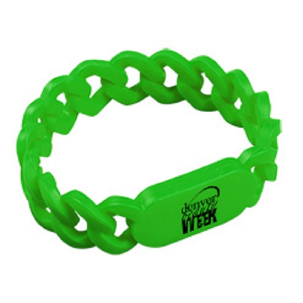 Chain Link Silicone Wristbands 6