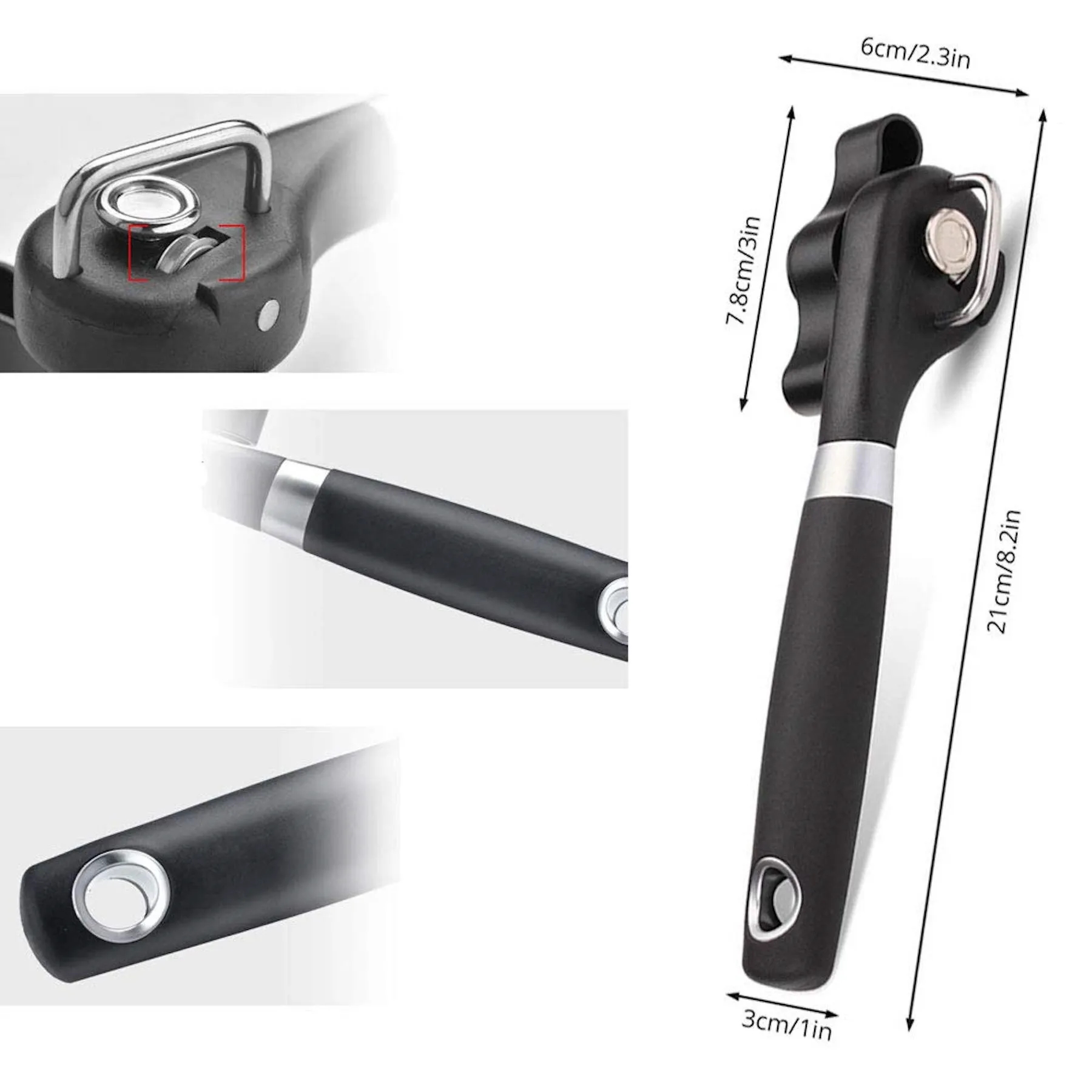 Food Grade Stainless Steel Cutting Can Opener 4