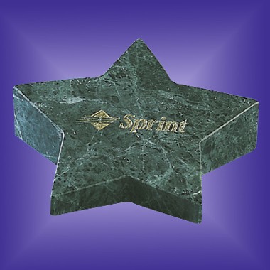 MARBLE STAR PAPER WEIGHT 1