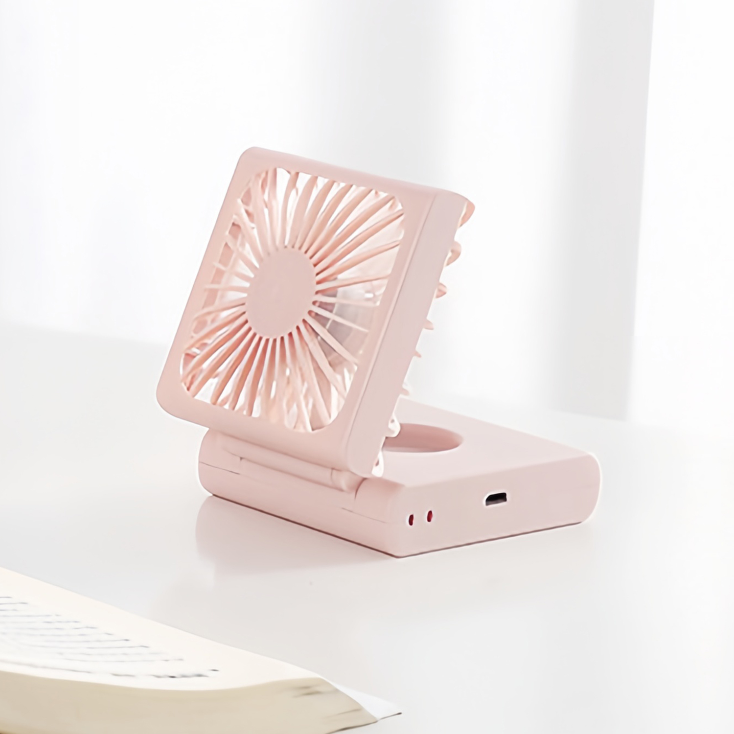 Portable Folding Neck/Desktop Fan 4