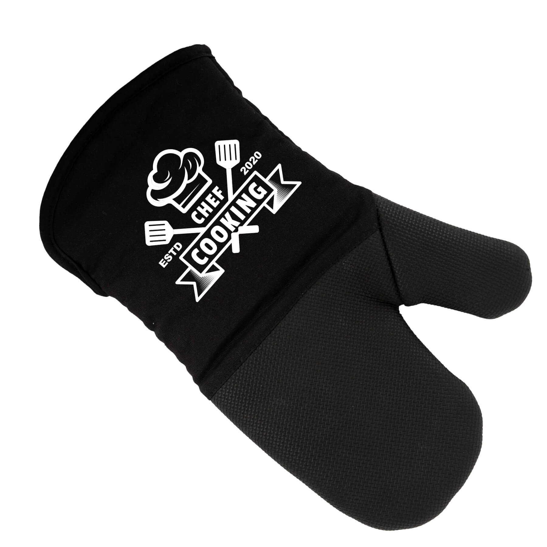 Cotton Neoprene Oven Mitt 2