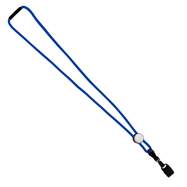 3/16" Nylon Cord Lanyard with Snap-Buckle Release, Standard O-Ring & Slider 17