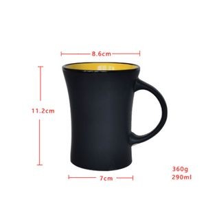 10 Oz Waist Ceramic Coffee Cup 2