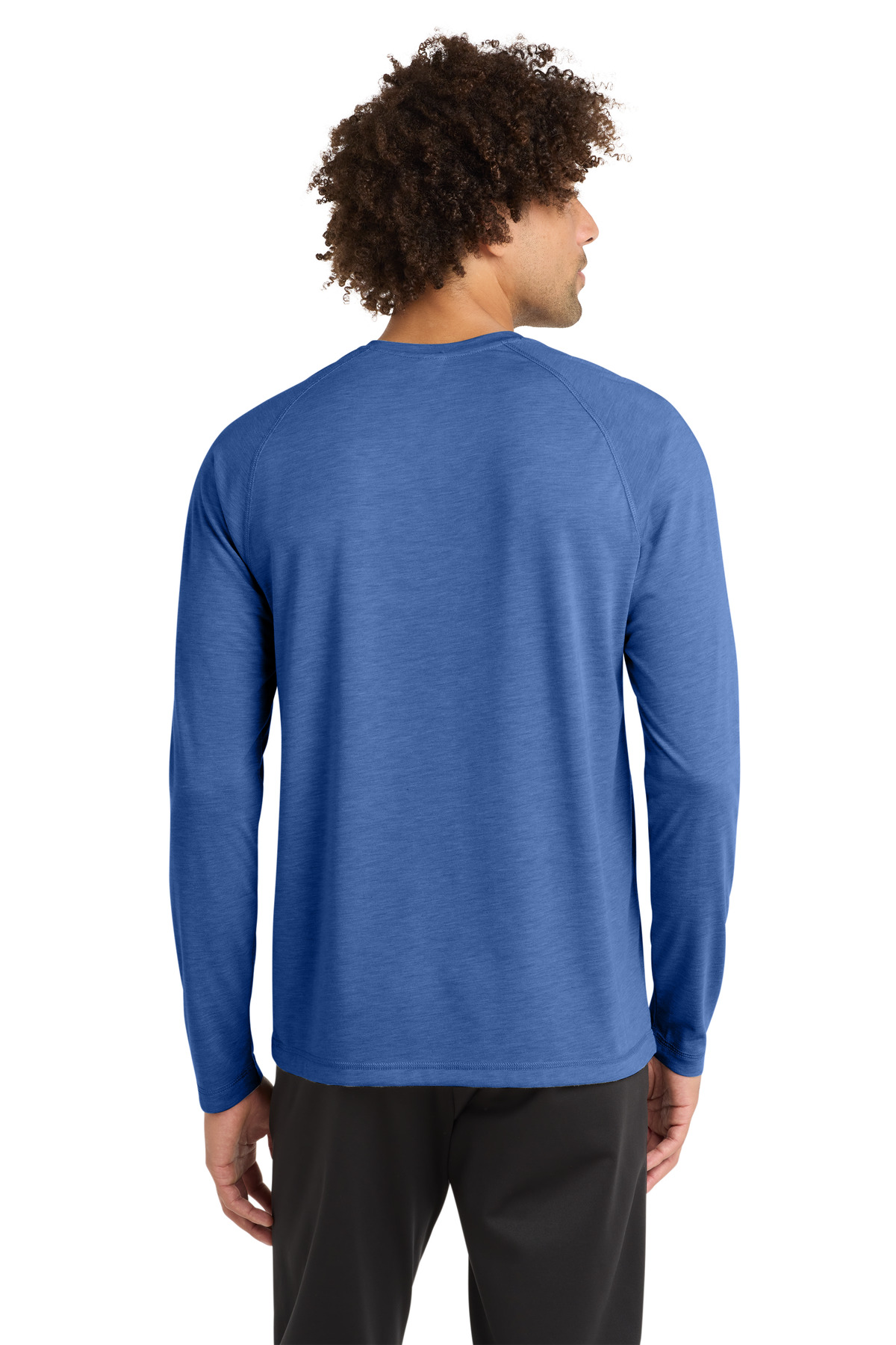 Sport-Tek PosiCharge Long Sleeve Tri-Blend Wicking Raglan Tee ST400LS 25