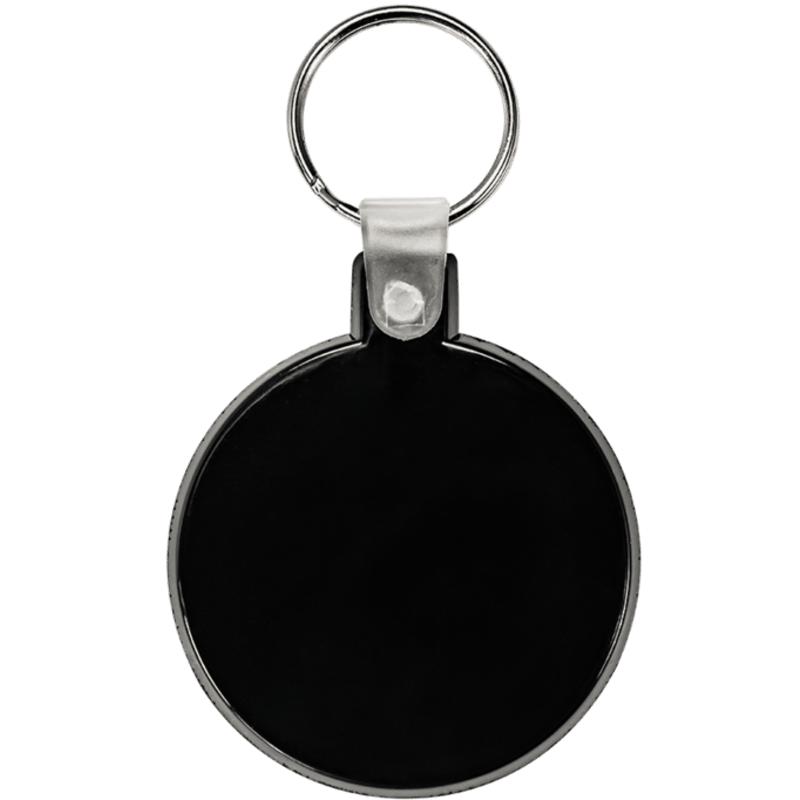 Circle Soft Plastic Keychains 5