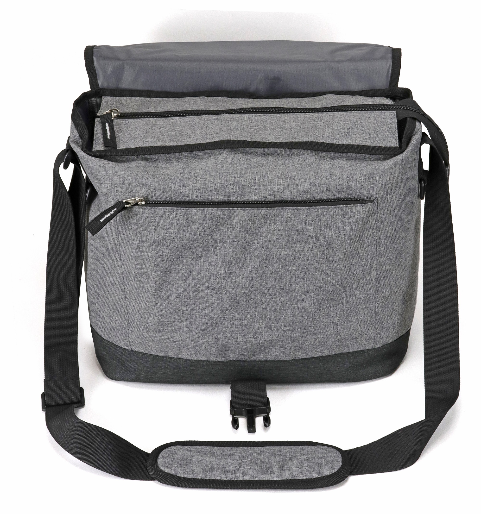 Heathered Messenger Bag 2