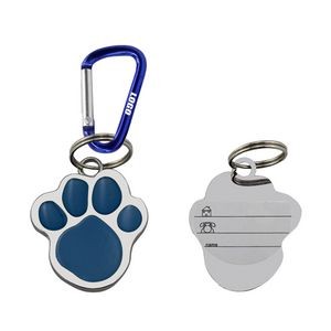 Bullet Shaped LED Safety Light For Pets Push Button Activation With Carabiner 3