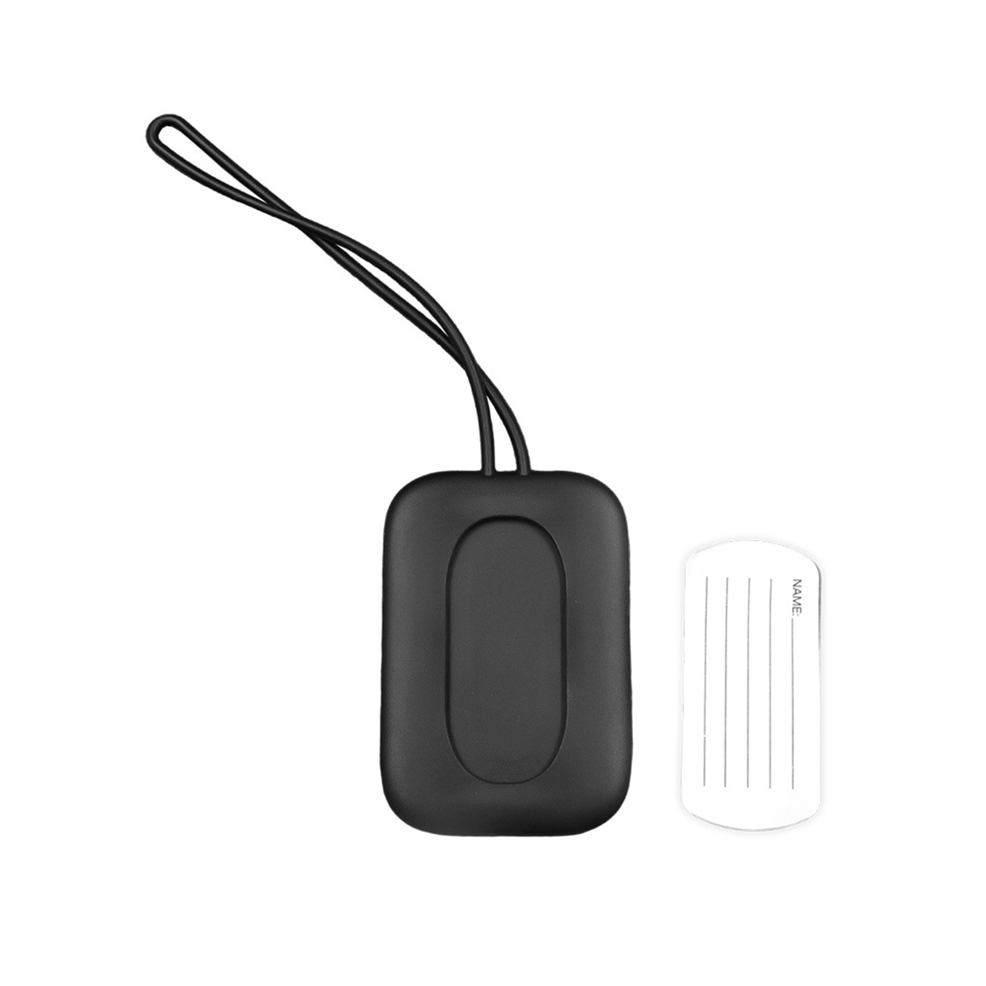Rectangular Travel Identification Label Elastic Polymer 10