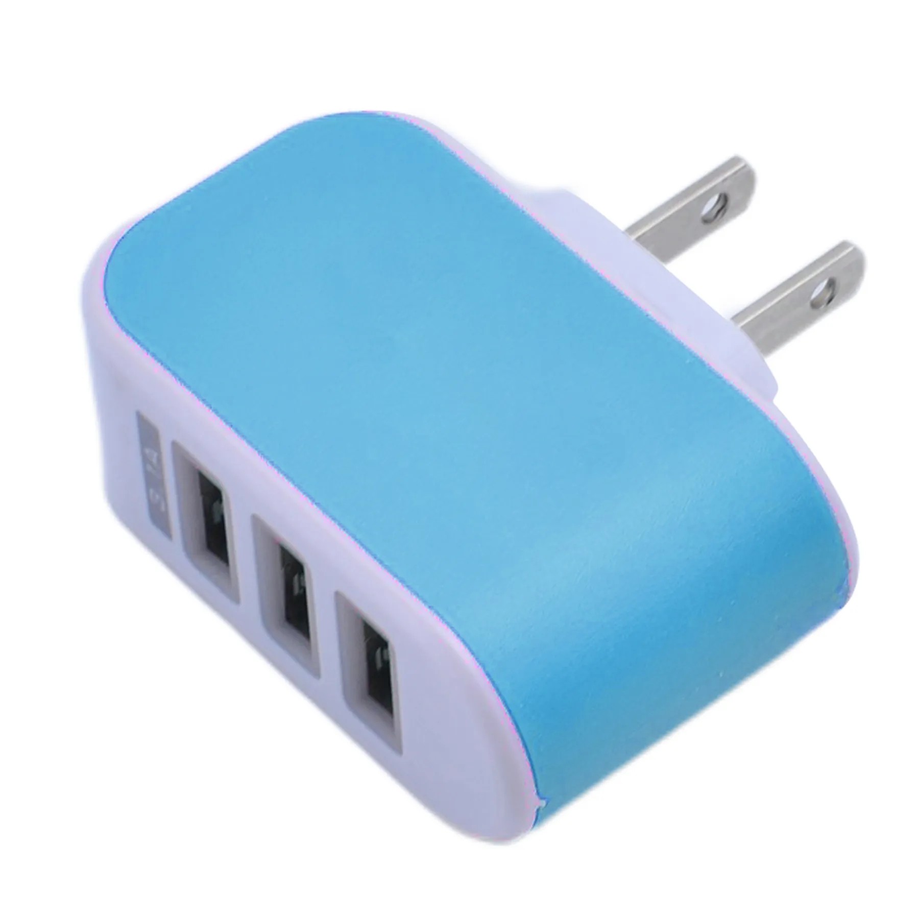3-Port Usb Wall Plug Charging Head 2