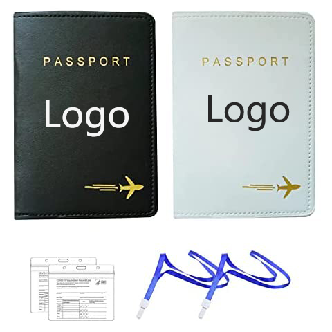 Summer Sun 2 Pack Passport and Vaccine Card Holder 2