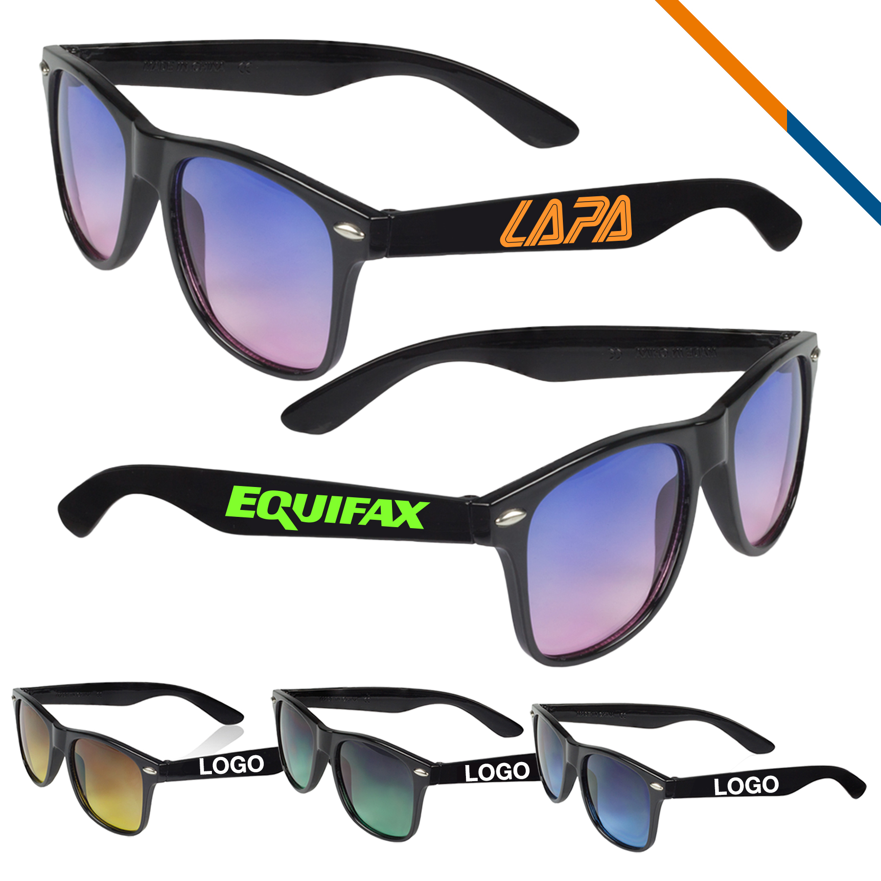 Hodo Gradient Lens Sunglasses 2