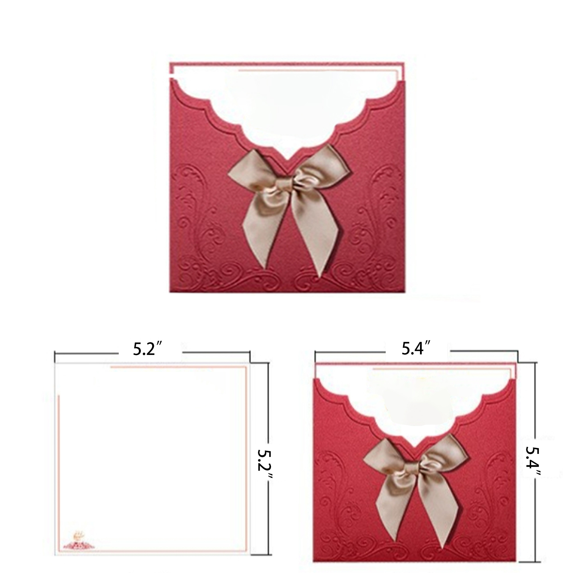 MOQ50 Customizable Greeting Cards 2