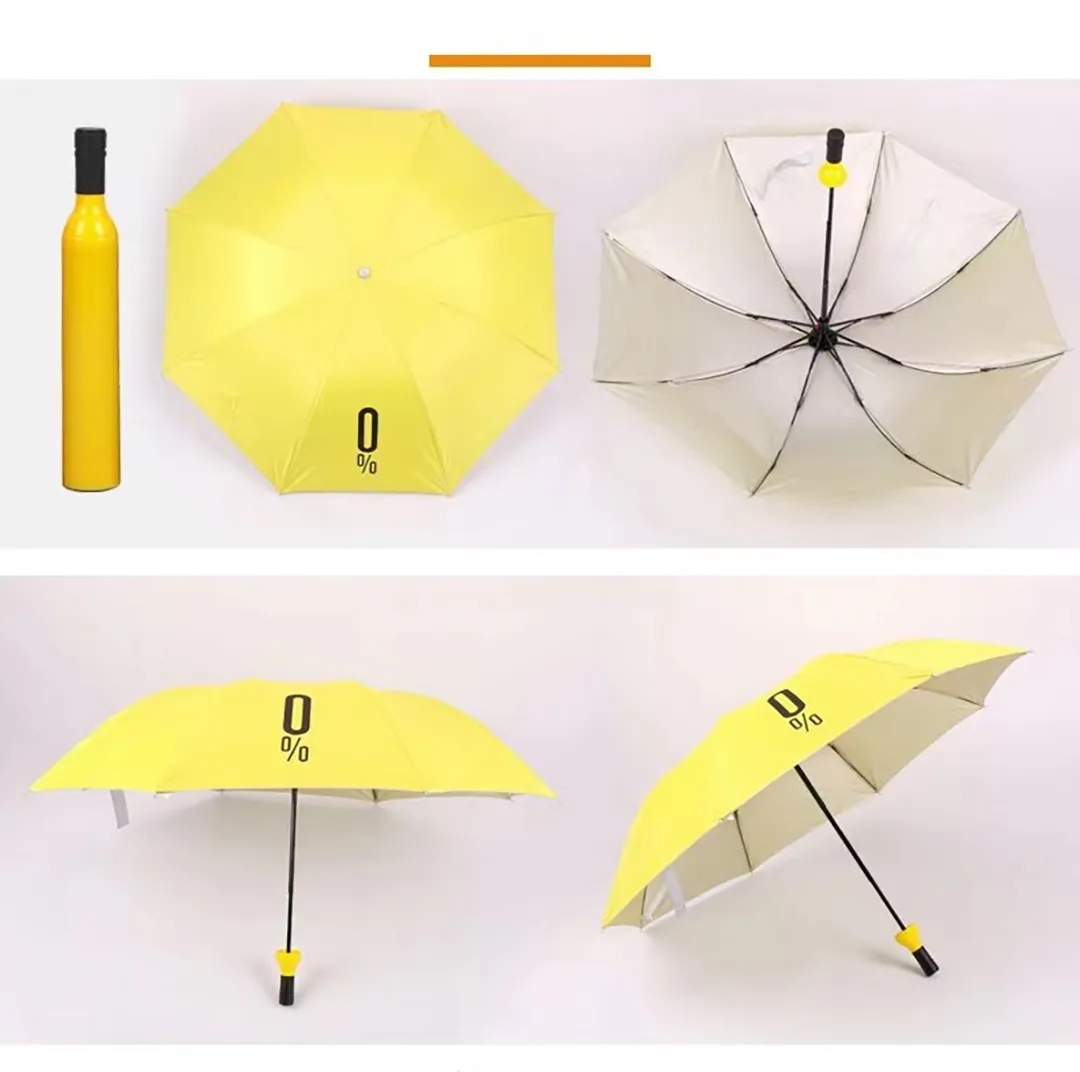 Custom Wine Bottle Umbrella 10