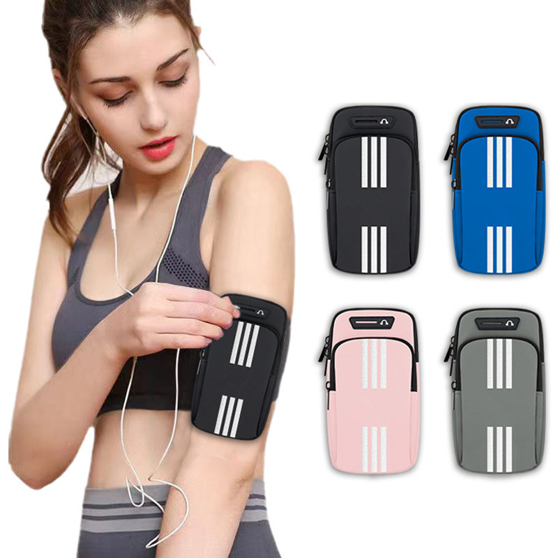 Outdoor sports arm bag mobile phone bag running wrist bag 5