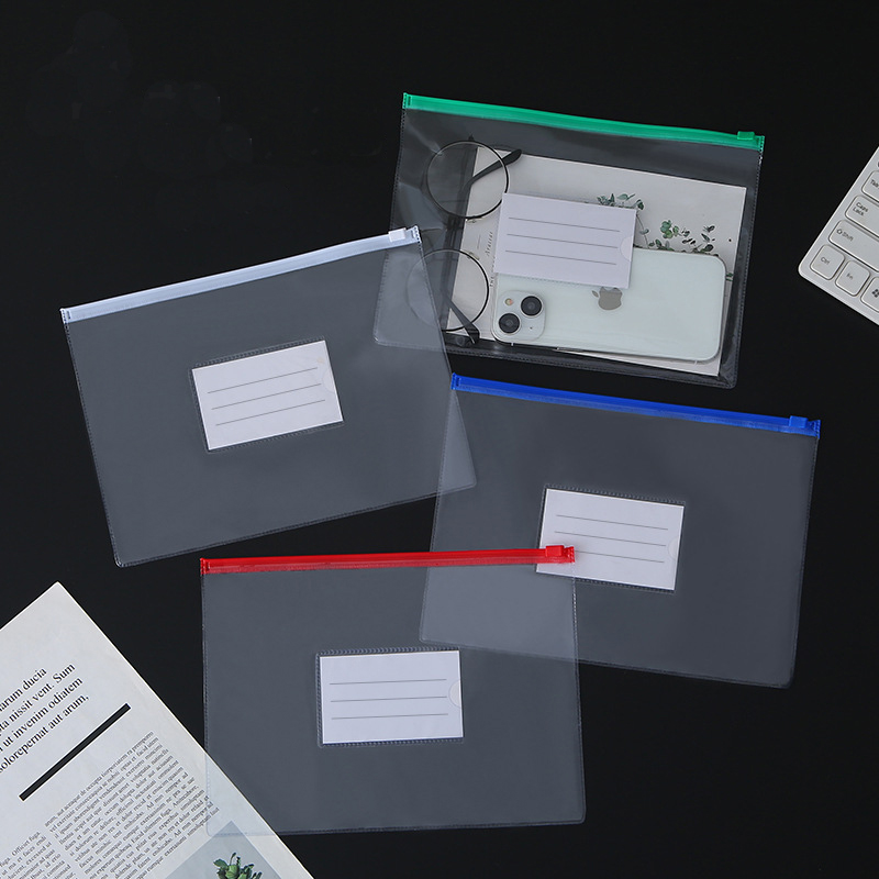 A4 Size Plastic Envelope Poly Zip Envelope 5