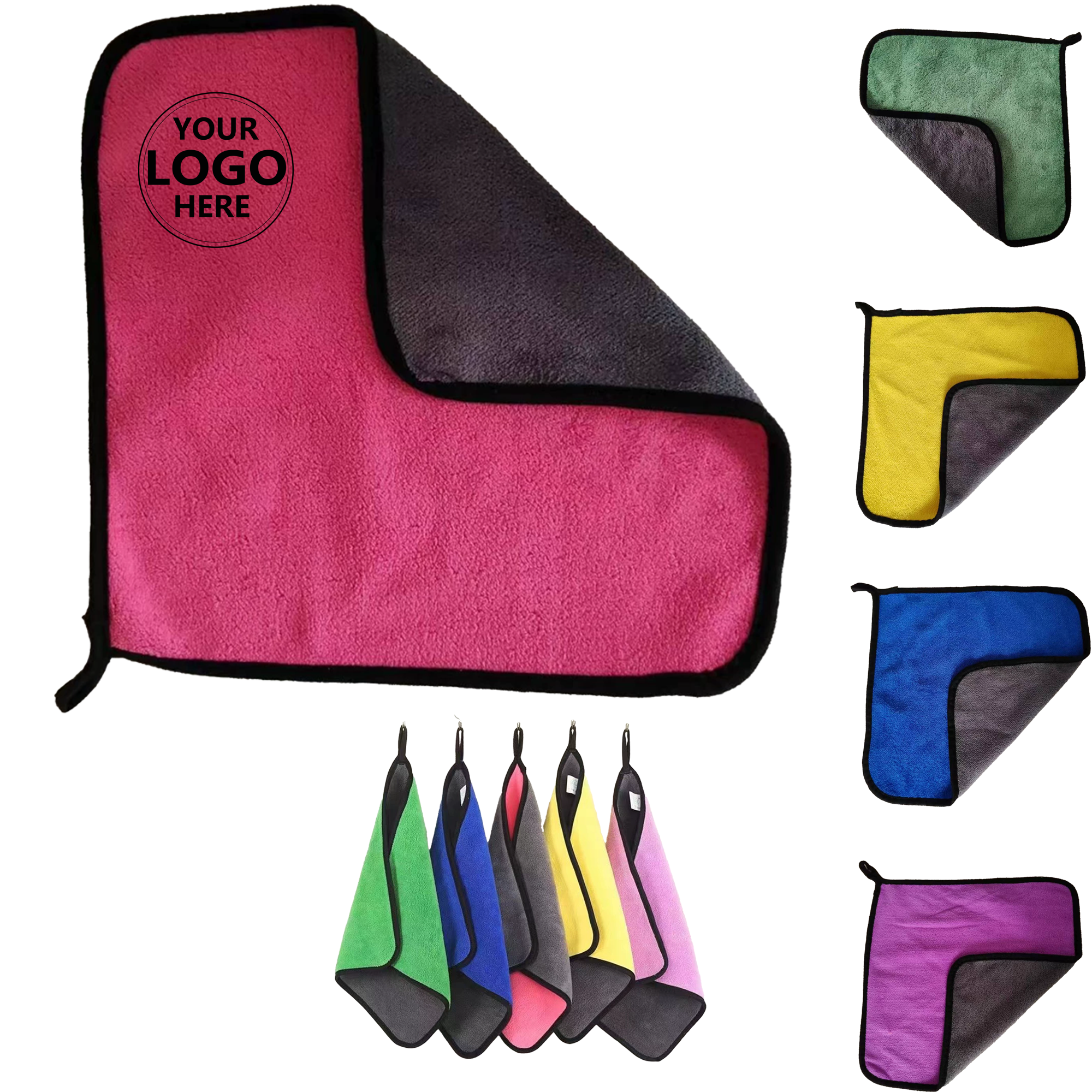 Coral Fleece Dual-Sided Wipe 2