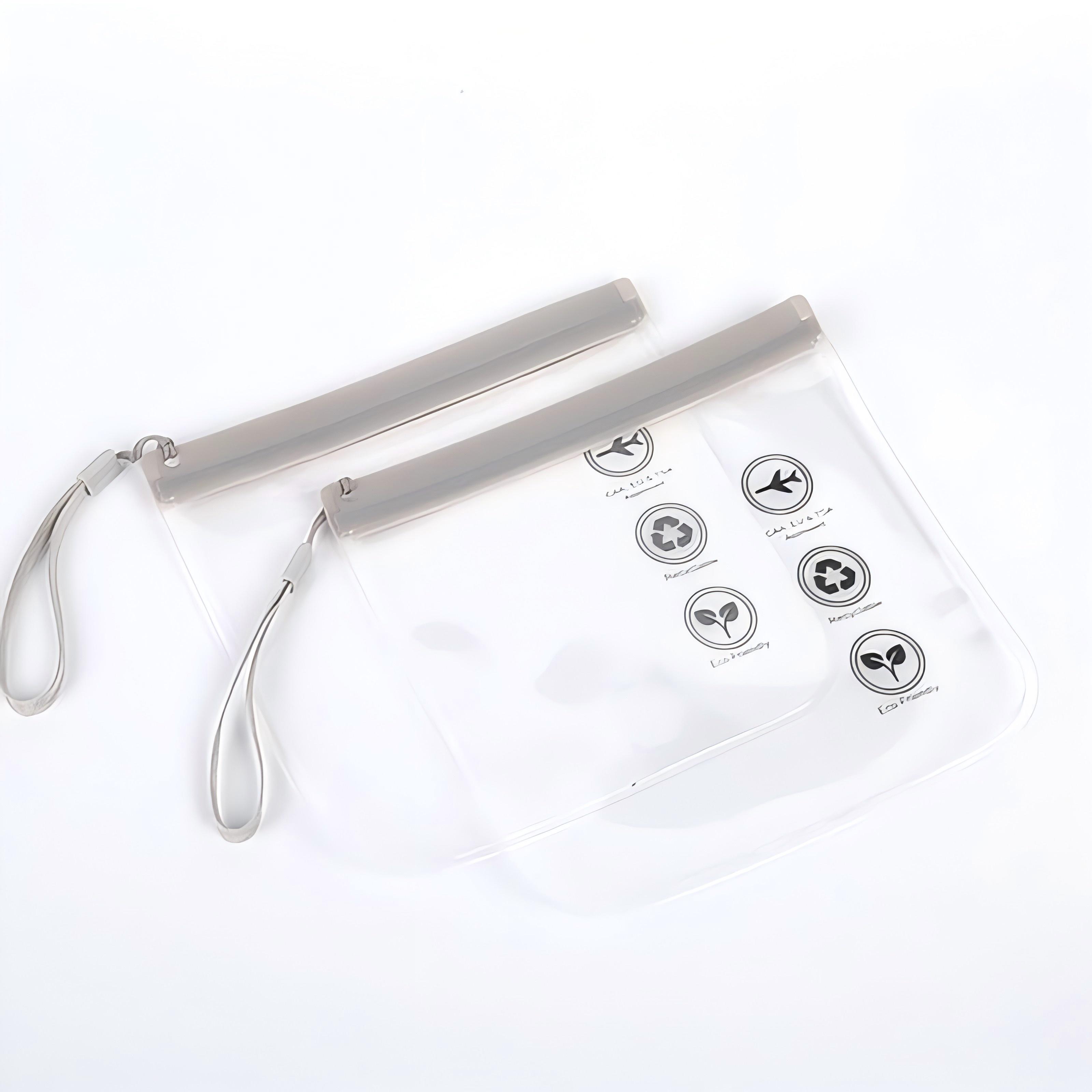 Transparent self-sealing packaging bag 2