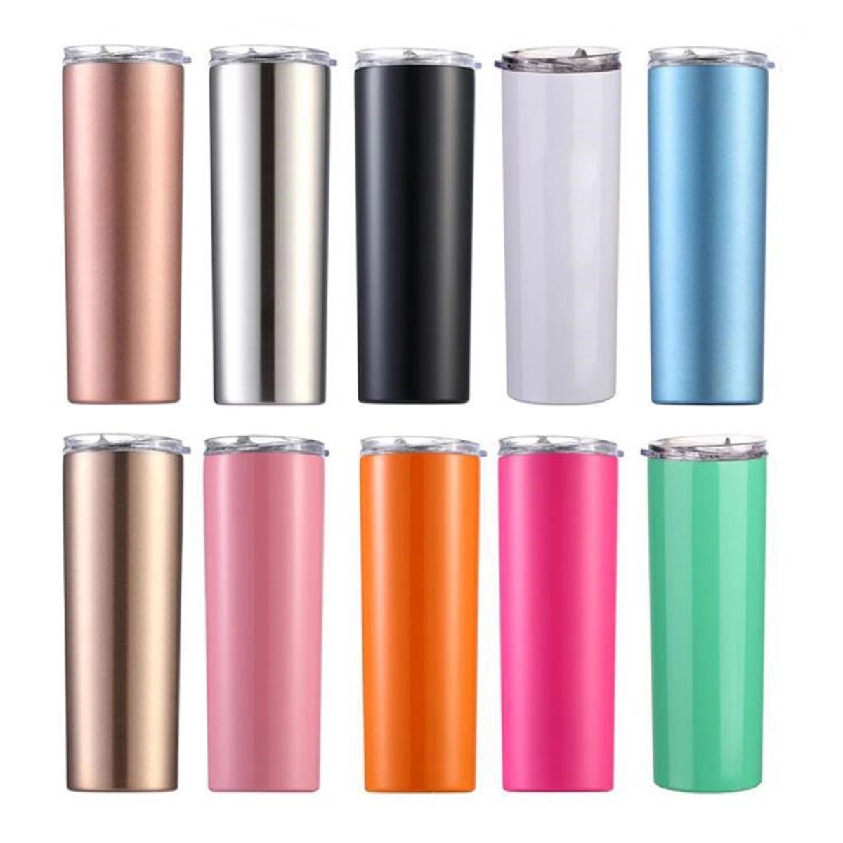20 oz Tumbler with Lids Double Wall Insulated 4