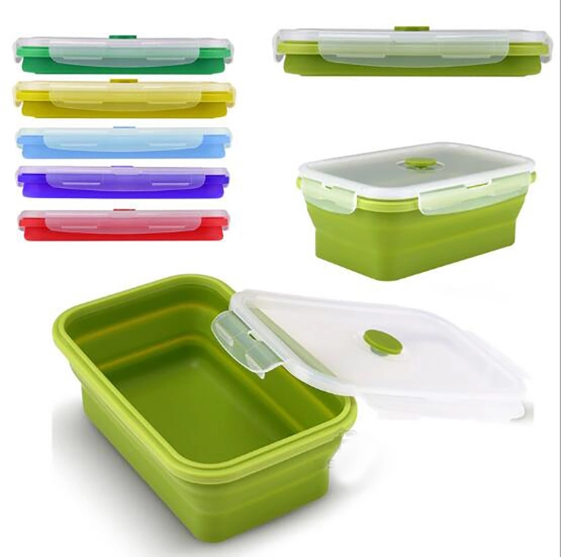 20 OZ Silicone Collapsible Lunch Box 2