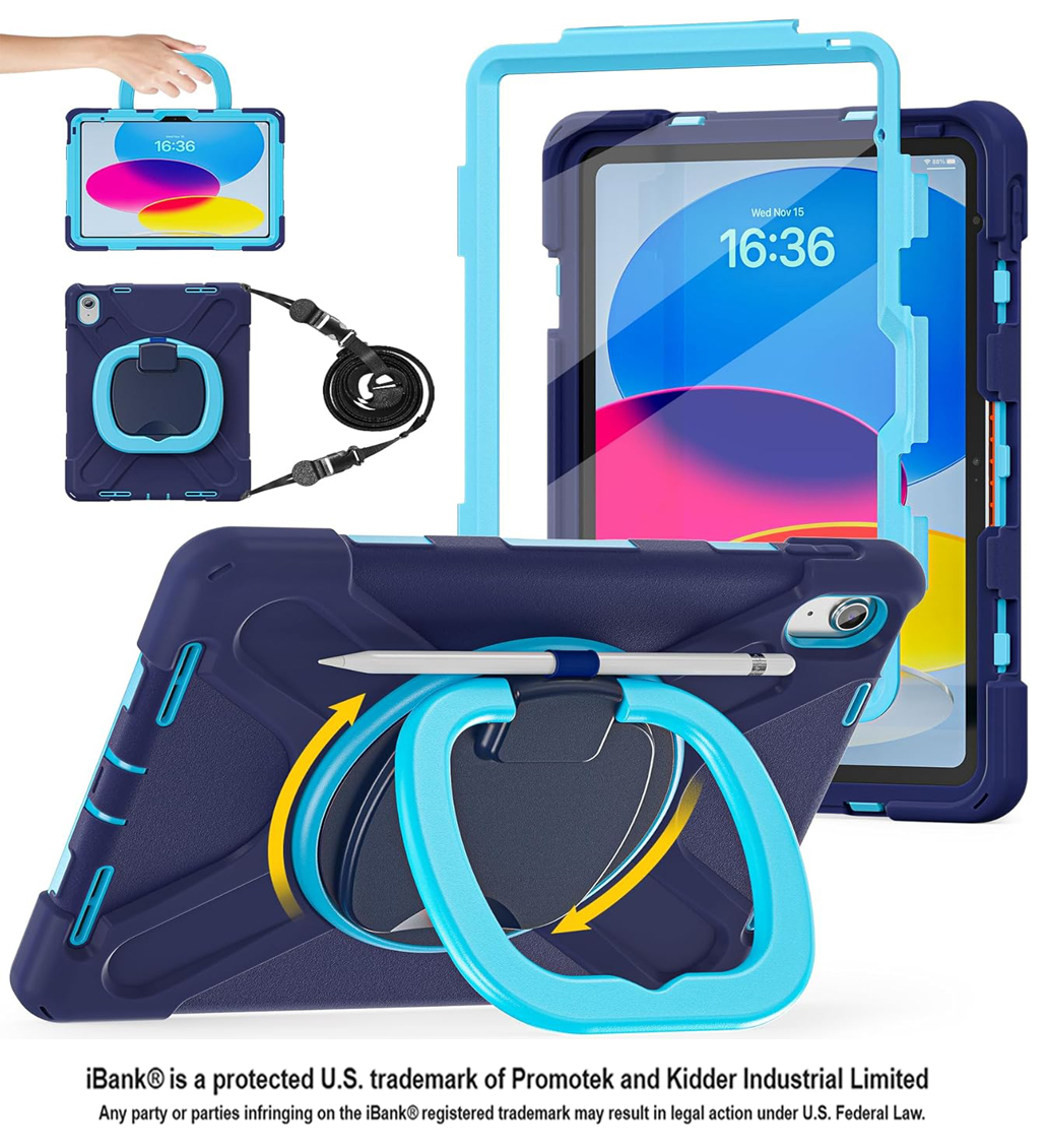 iBank ® Shockproof Case for iPad Air 11 M3/M2 (2025/2024), 5th/4th 10.9 3