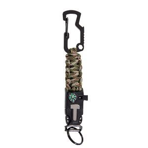 Rope Key Chain With Compass 13