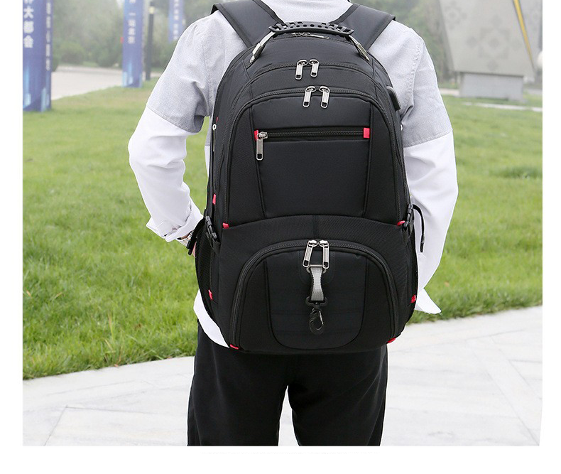 Business Work Backpack With USB Charging Port 14