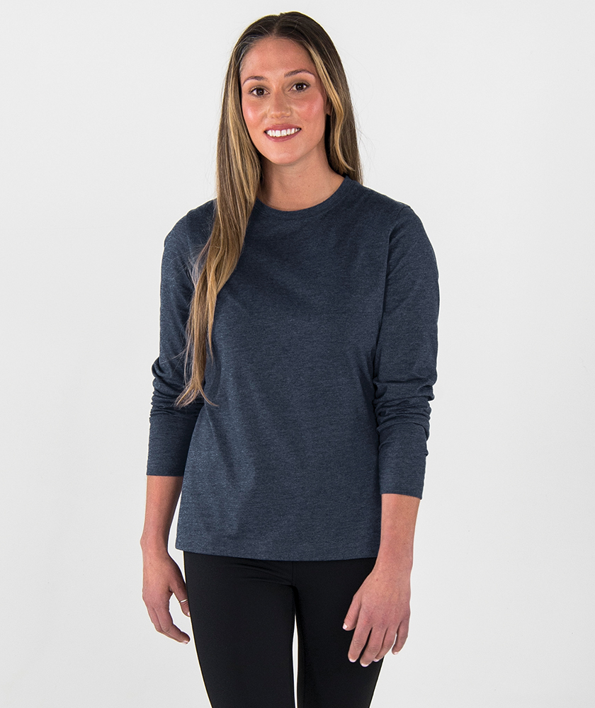 Women's Comfort-Core Long-Sleeve Crew 5
