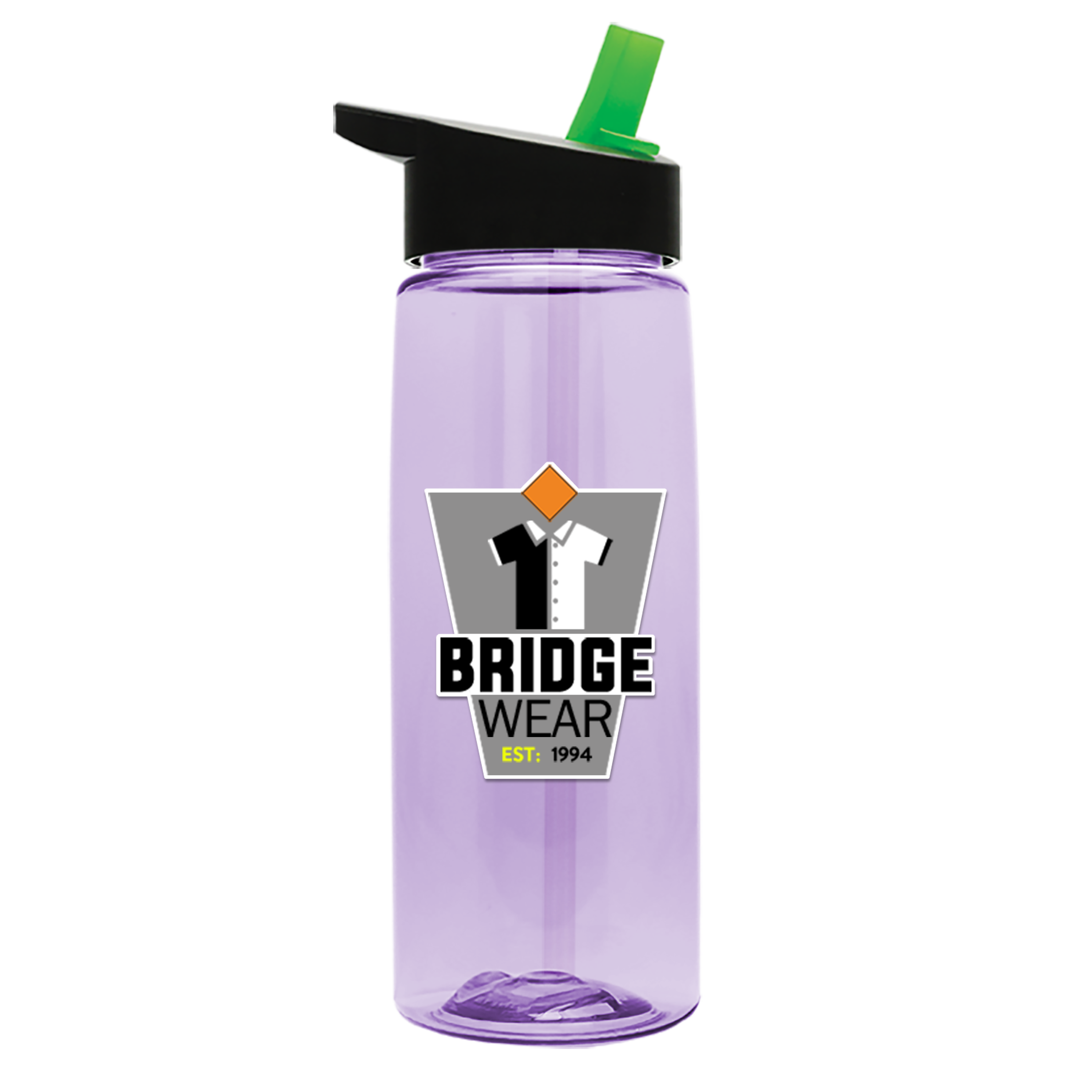 Garyline® Flair Tritan® Bottle with Flip-Straw Lid - 26 oz. 165
