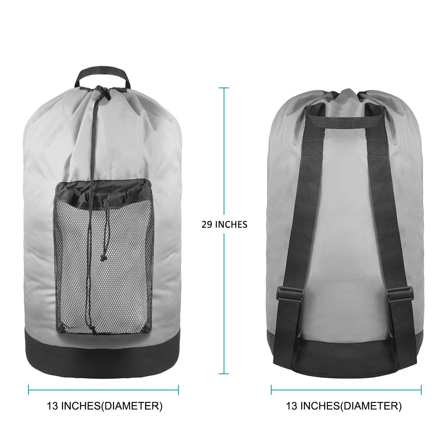 Laundry Bag With Mesh Pouch 2