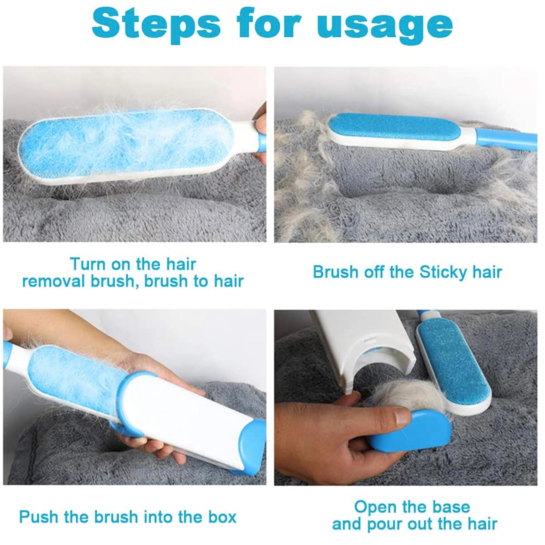 Pet Hair Roller Lint Remover 4
