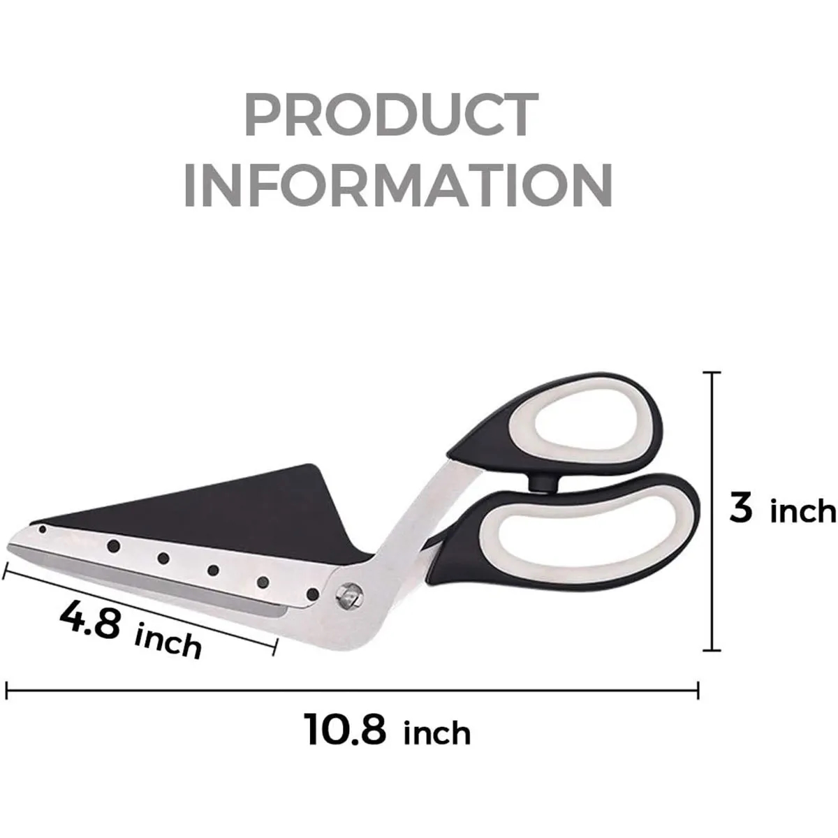 Stainless Steel Pizza Scissors Cutter 4