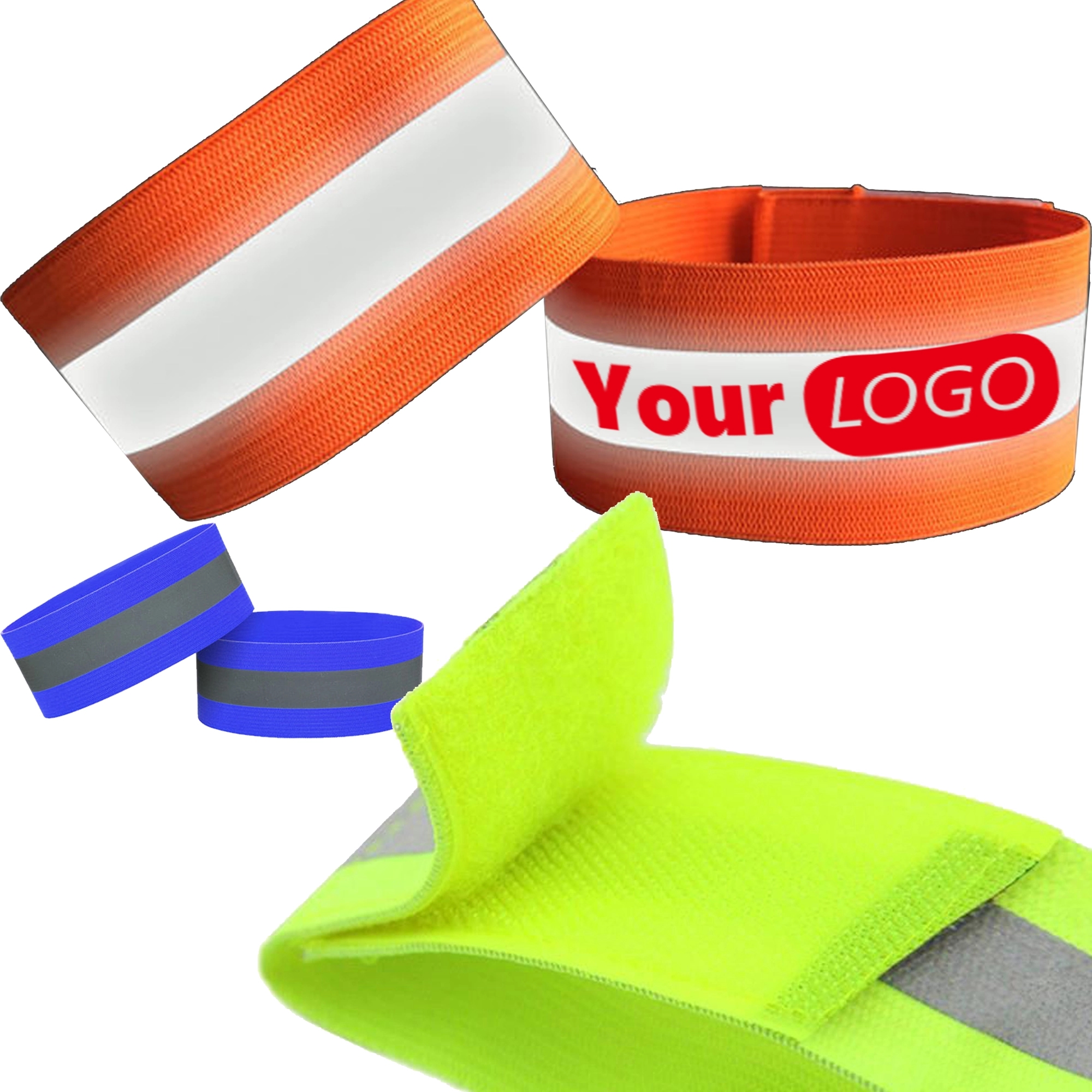 Safety Reflective Arm Band For Kids Adult Night Cycling