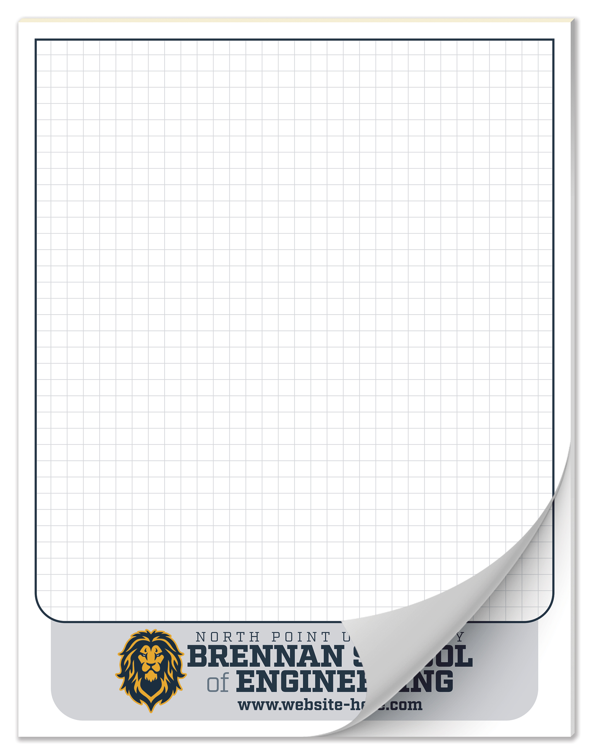 Scratch Pad / Notepad - 100 Sheets - 8.5x11 2