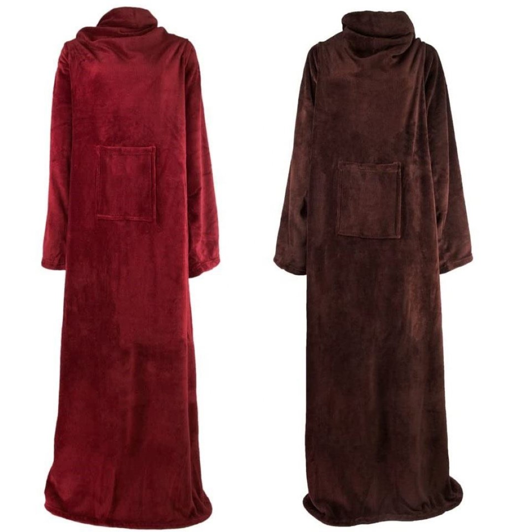 Wearable Blanket with Long Sleeves 9