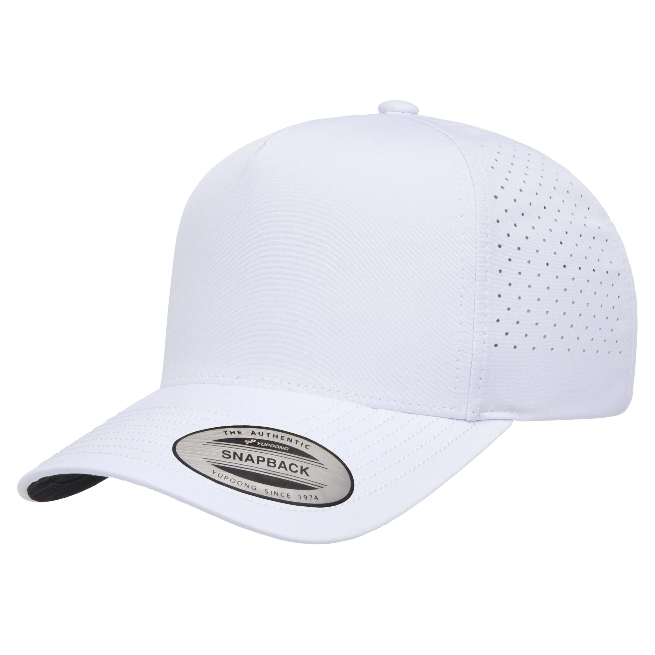 Yupoong 5389AP YP Classics Five-Panel Perforated Hat with Embroidery 5