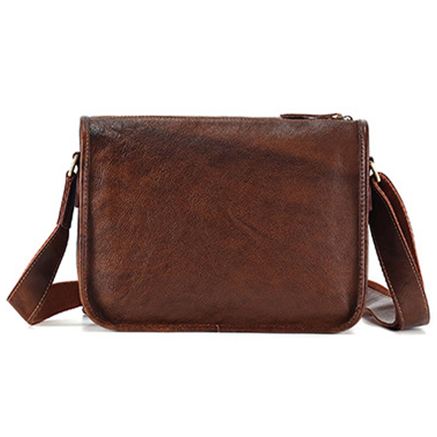 Premium Leather Messenger Tote Bag for Men 5