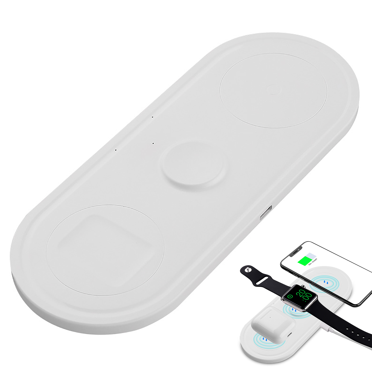 Magnetic 3-in-1 Wireless Charging Station 3