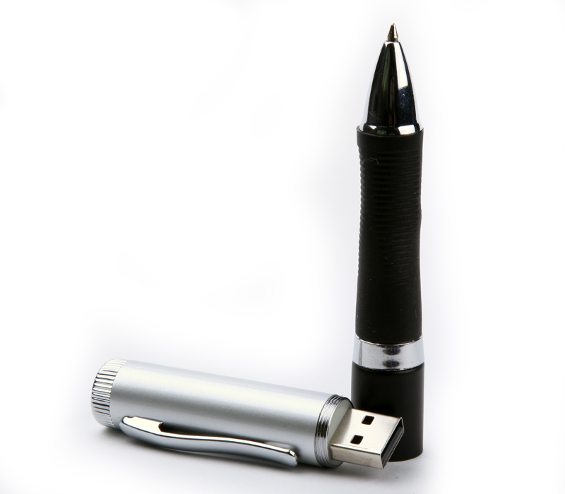 Pen USB Flash Drive with Rubberized Grip 3