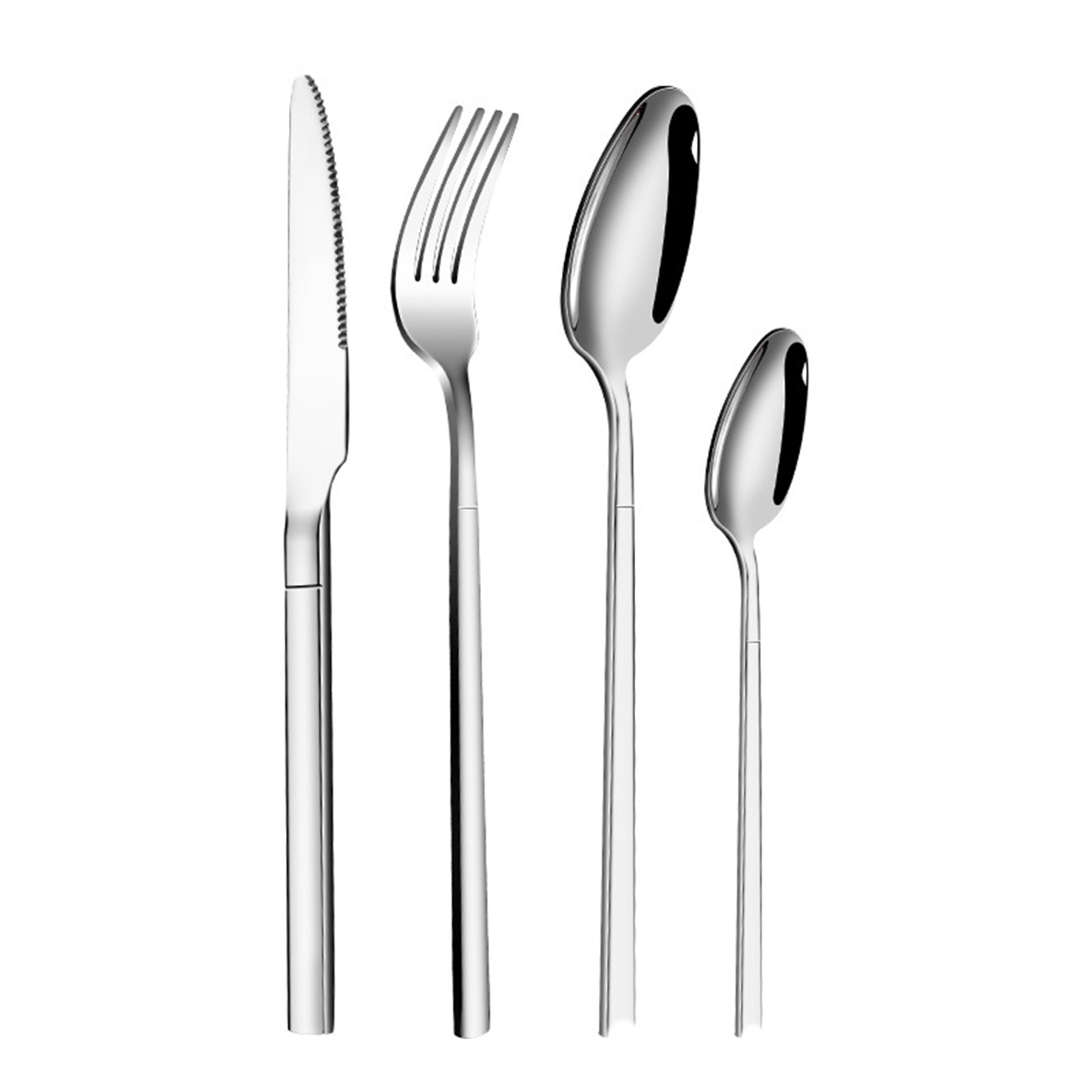 Stainless Steel Flatware Dinnerware Cutlery Spoon Fork Set 1