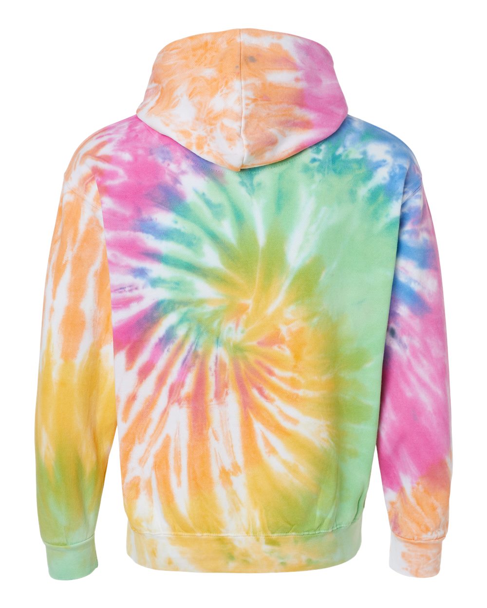 Unisex Tie-Dyed Hooded Sweatshirt - 8777 64