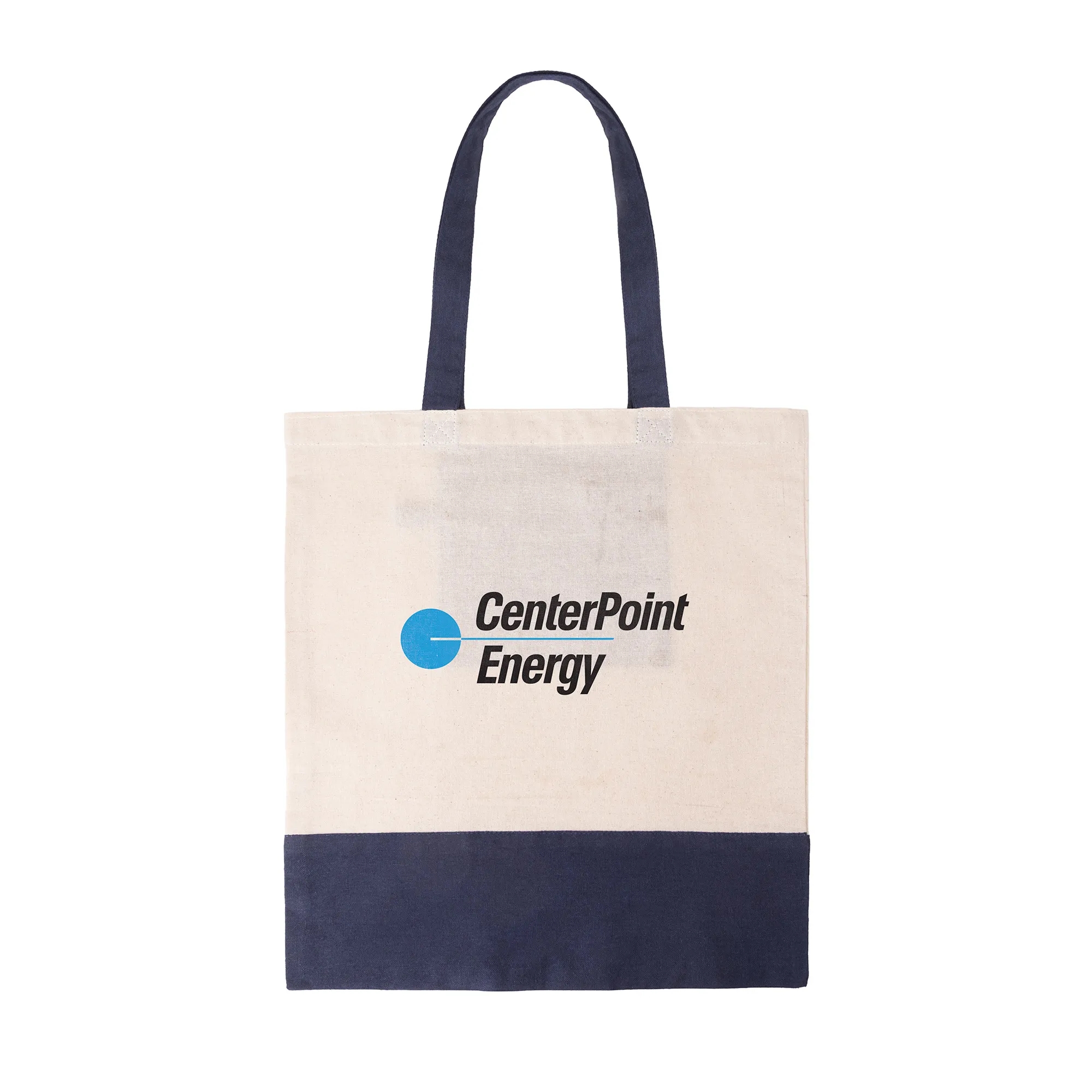 Recycled DuoTone Shopper Tote, custom tote bag with logo imprint 2