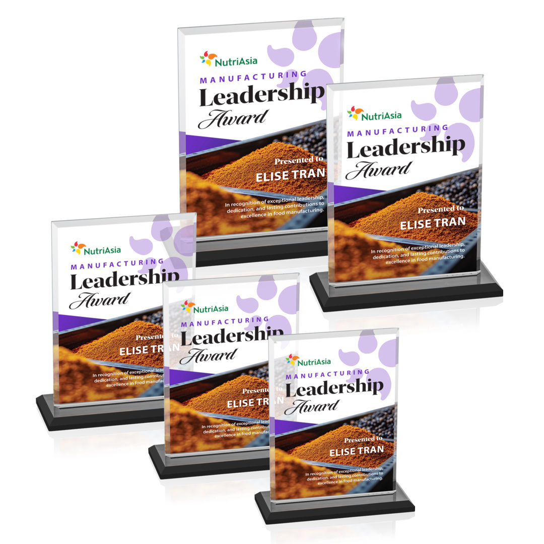 Vitalia VividPrint™ Award - Black