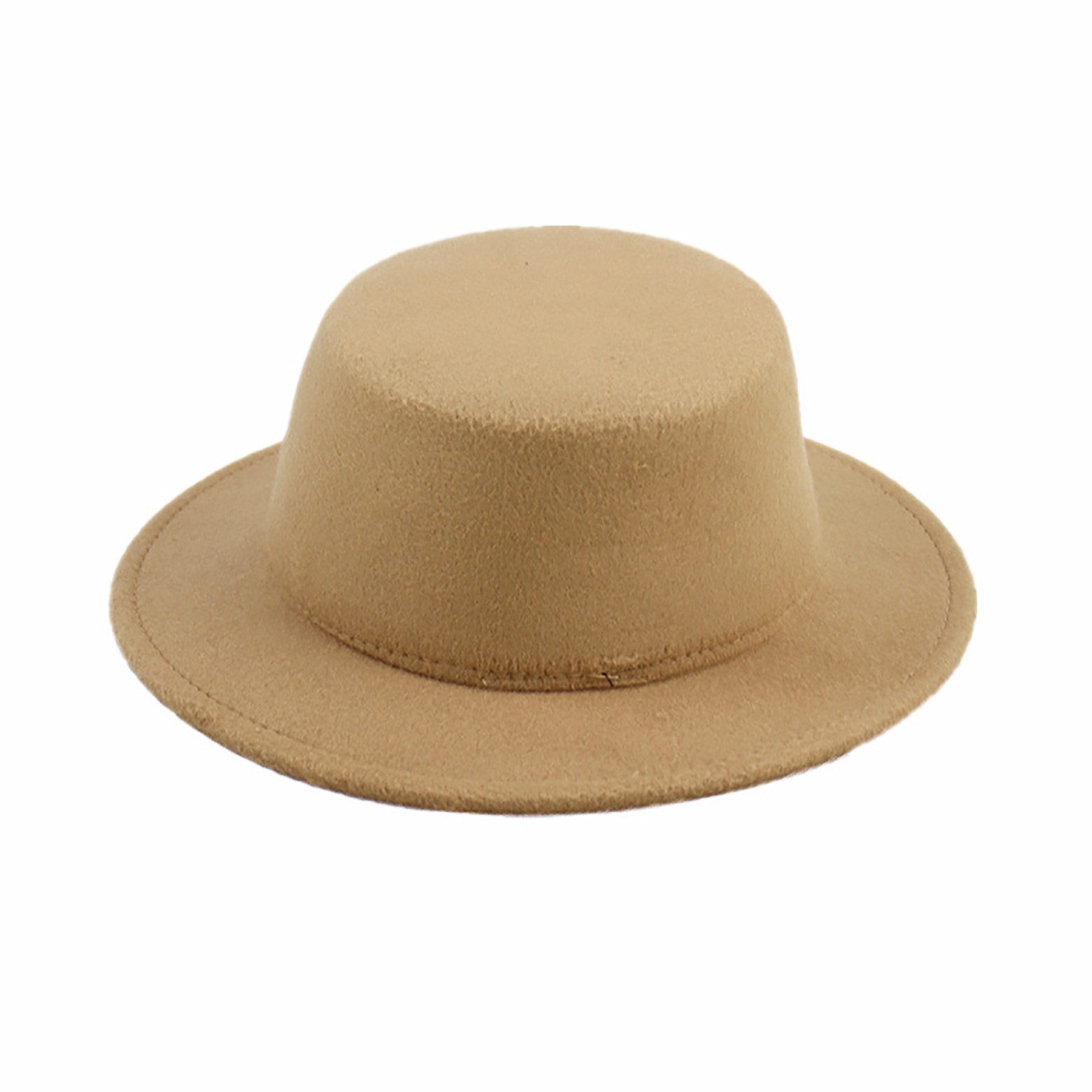 Fedora Hat Brim Flat 6