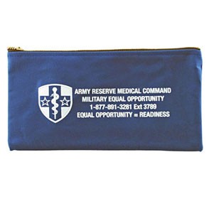 10 Oz. Colored Canvas Deluxe Deposit/ Organizer Bag (10 1/2"x5 1/2") 11